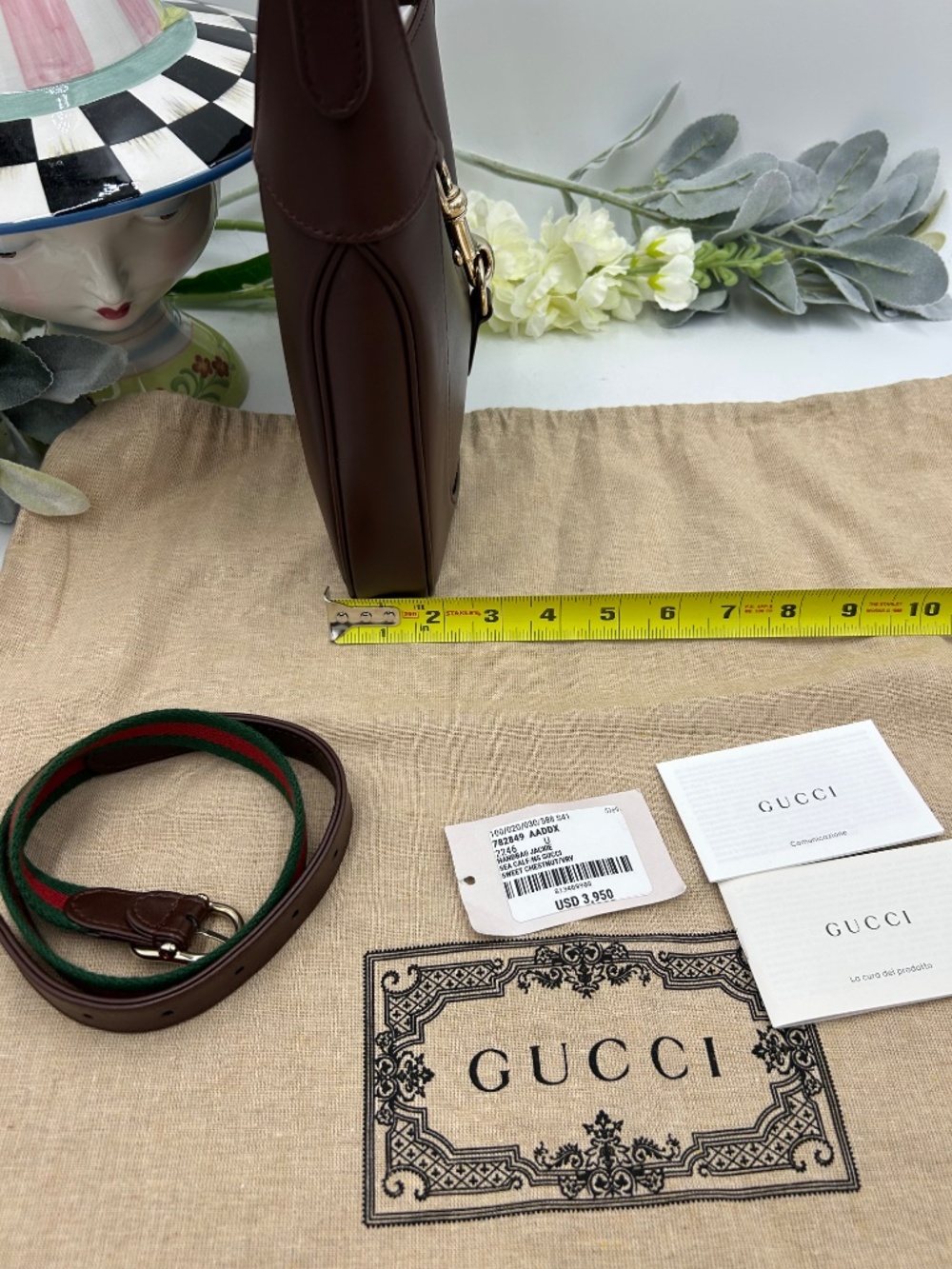**************Women’s Gucci Jackie 1961 Shoulder Bag. Expertly crafted in Italy. - Picture 8 of 14